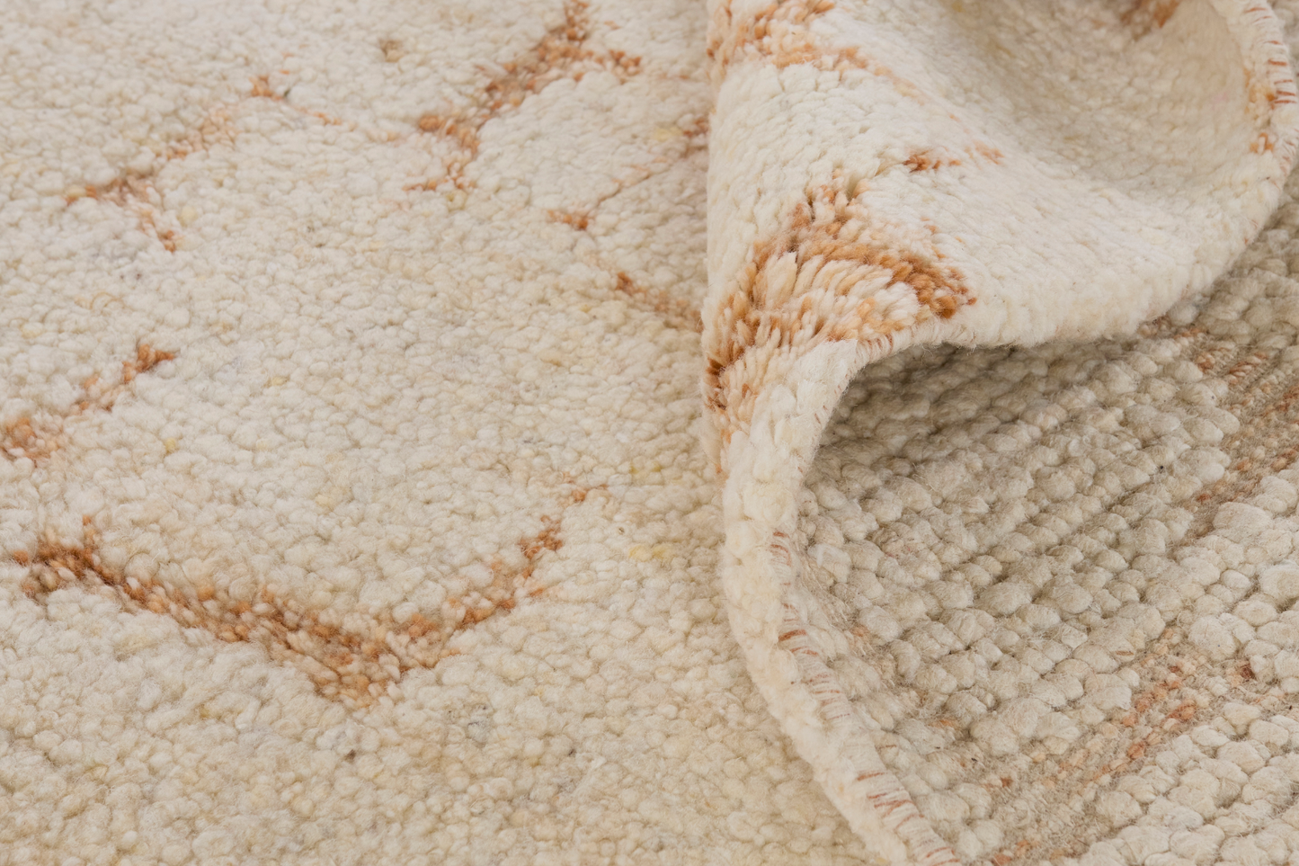 Vloerkleed MOMO Rugs | Amber White Rust