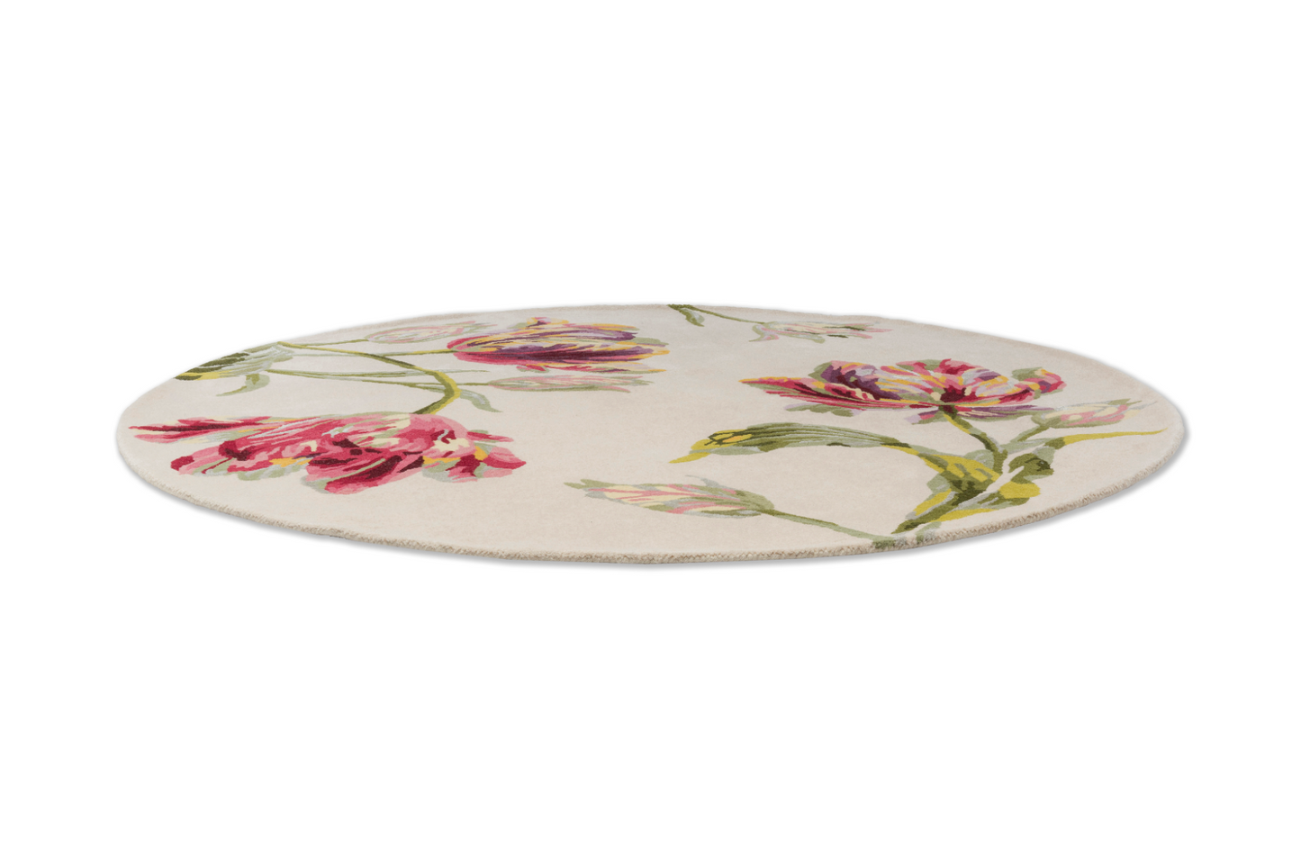 Luxueus en Sfeervol Vloerkleed van Laura Ashley | Gosford Cranberry Rond