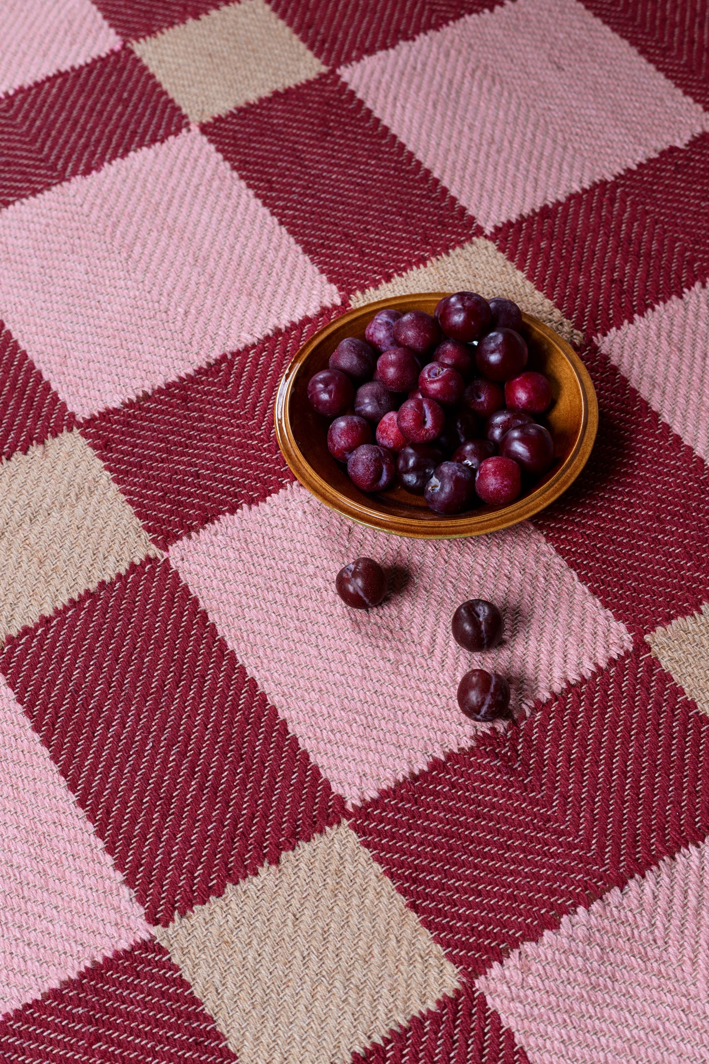 Vloerkleed Layered Evelina Kroon Plum Punch