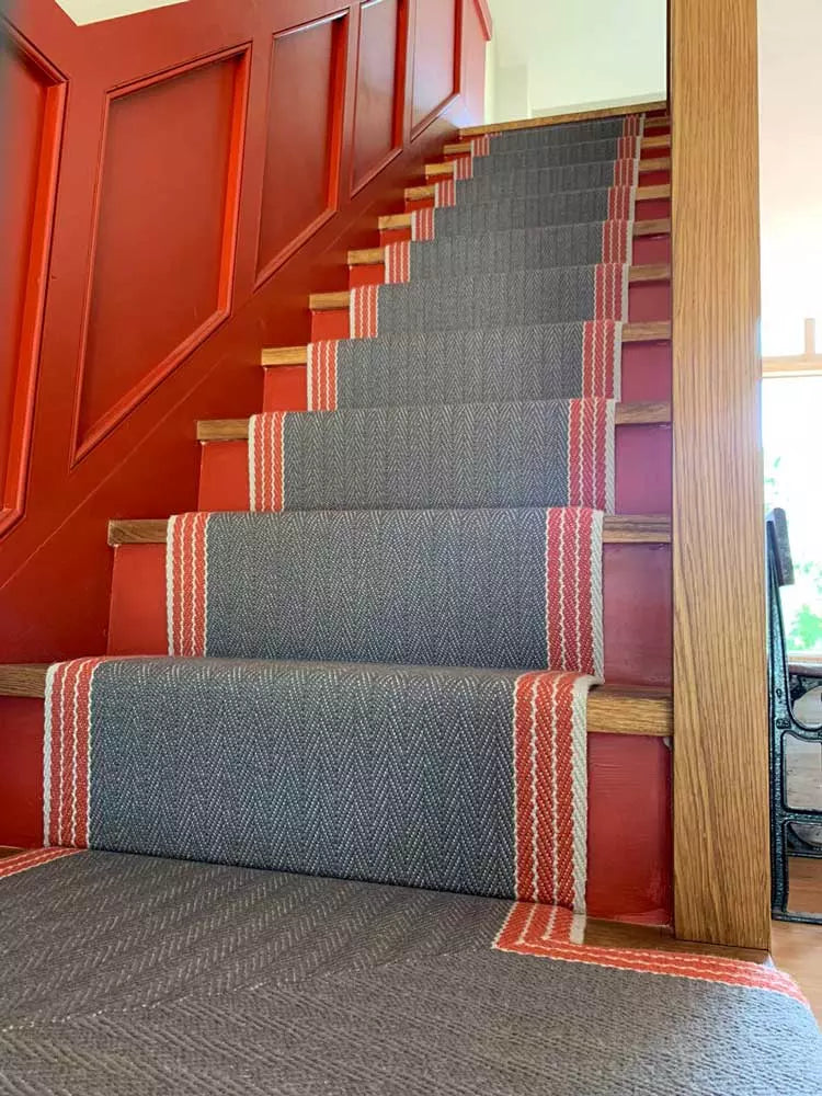 Traploper Hartley & Tissier Stripes Finley 03 Gunmetal & Rust