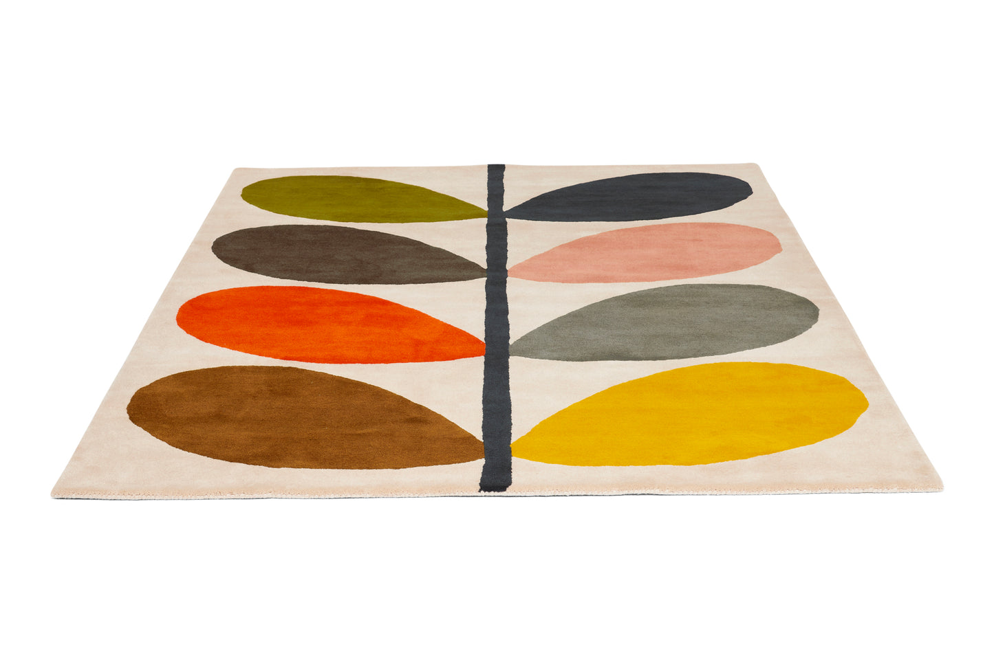 Laagpolig vloerkleed Orla Kiely Giant Multi Stem 59205