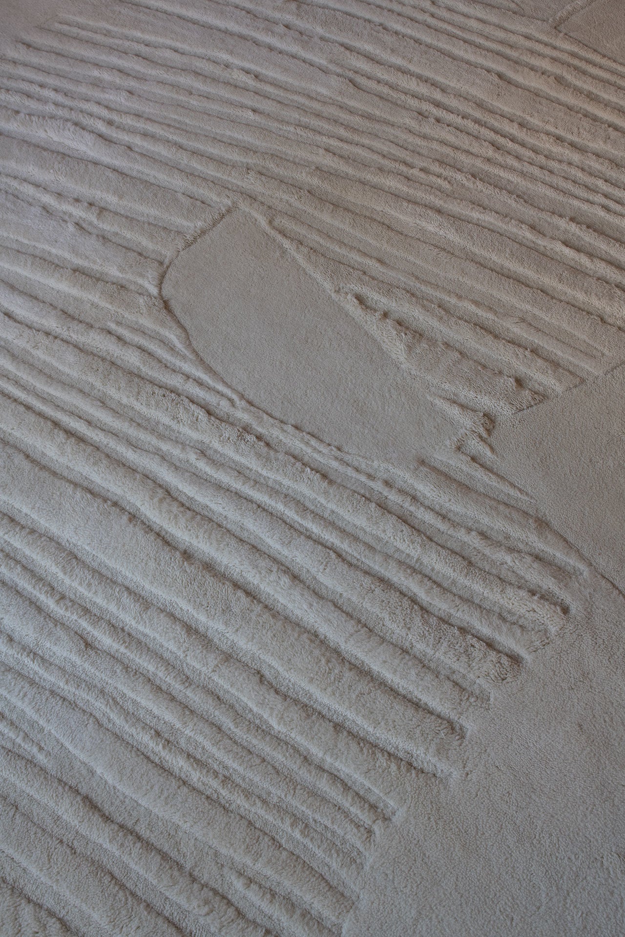 Vloerkleed Layered Artisan Guild Wool Rug Francis Pearl