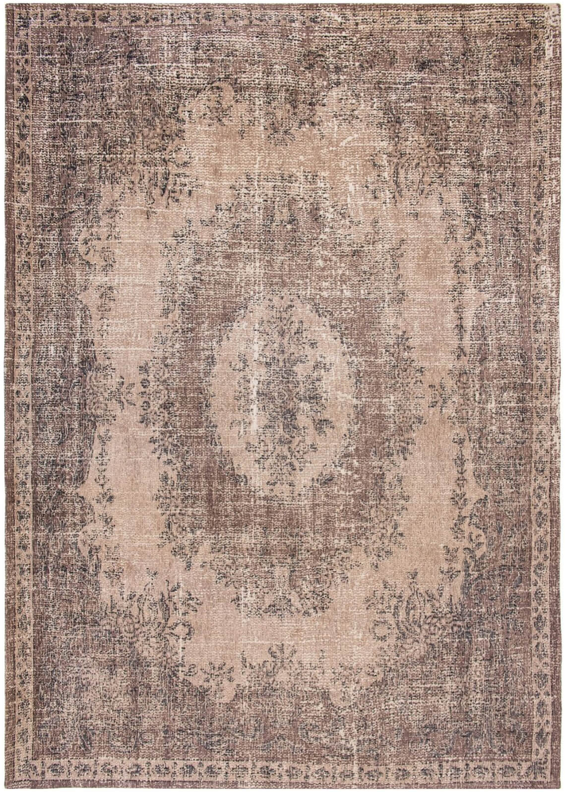 Vloerkleed Louis De Poortere Foscari Brown