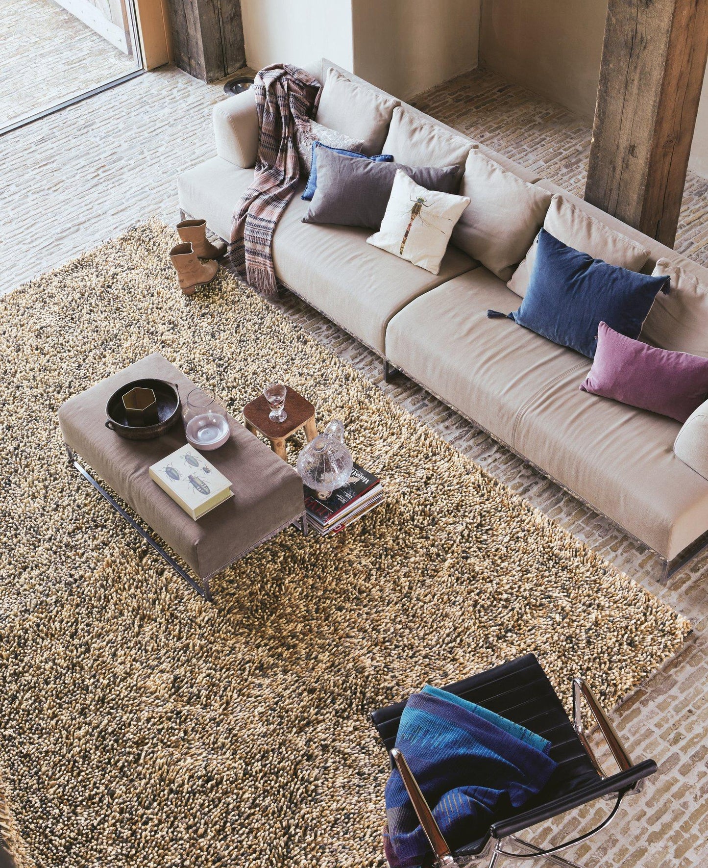 Vloerkleed Brink en Campman Rocks Natural 70501