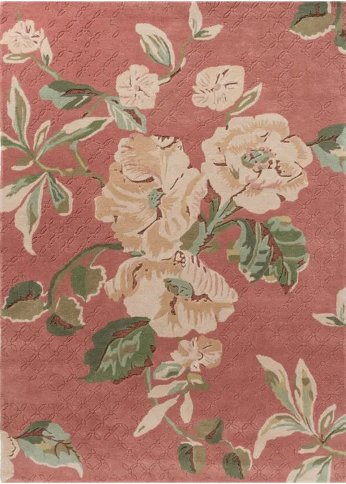 Luxueus en Sfeervol Vloerkleed van Laura Ashley | Aylworth trail Terracotta
