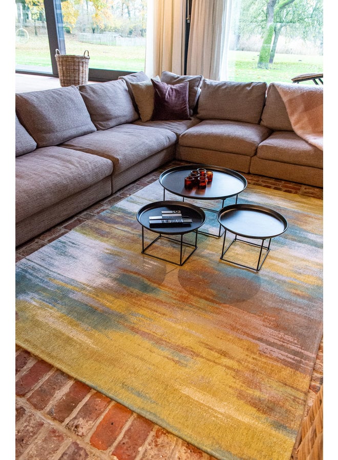 Vloerkleed Louis de Poortere Atlantic Nenuphar Bronze 9118 (outlet)