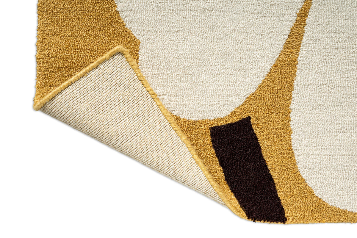Buitenkleed Marimekko Unikko Anniversary Honey 433001 – detailfoto