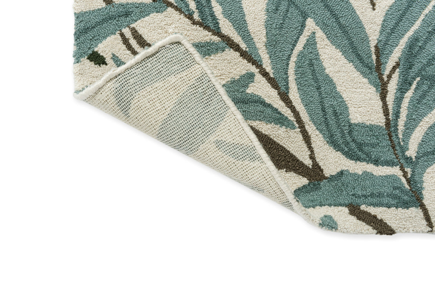Laagpolig vloerkleed Morris & Co Willow Boughs-Leafy Arbour outdoor 428607