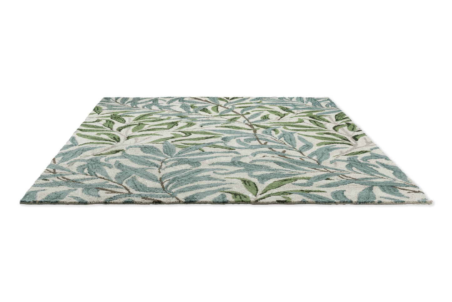 Laagpolig vloerkleed Morris & Co Willow Boughs-Leafy Arbour outdoor 428607