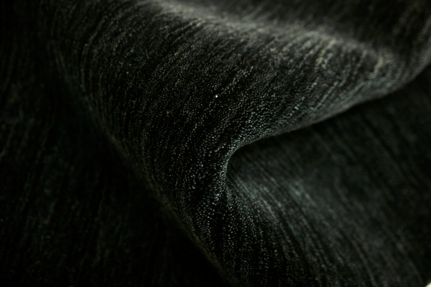 Vloerkleed MOMO Rugs Panorama Uni Black