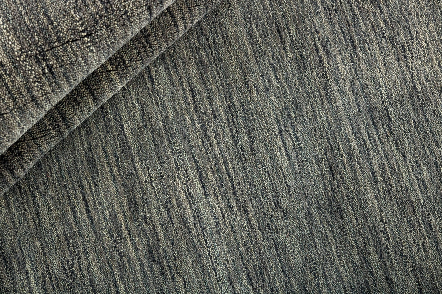 Vloerkleed MOMO Rugs Panorama Uni Rond Dark Grey