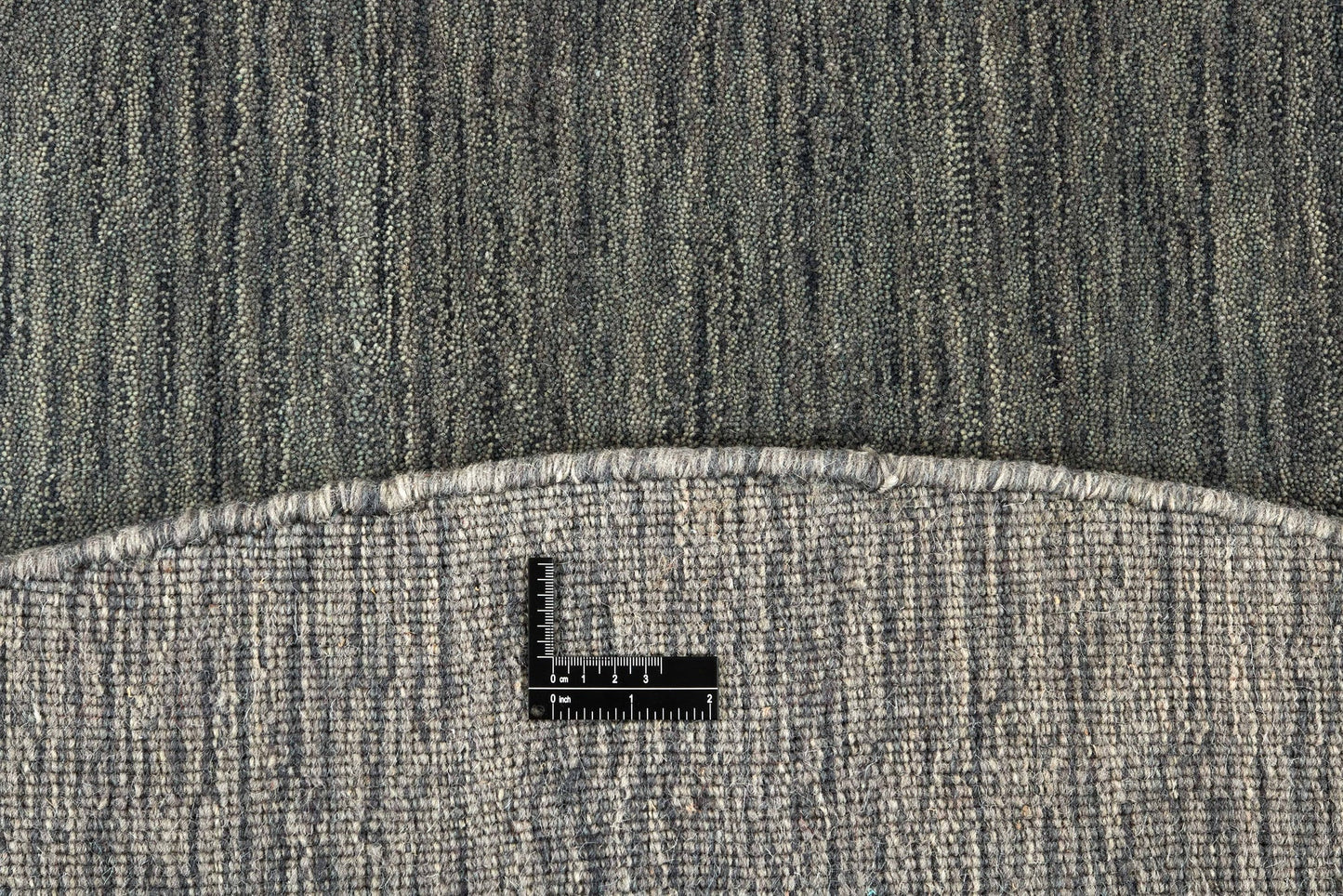 Vloerkleed MOMO Rugs Panorama Uni Rond Dark Grey
