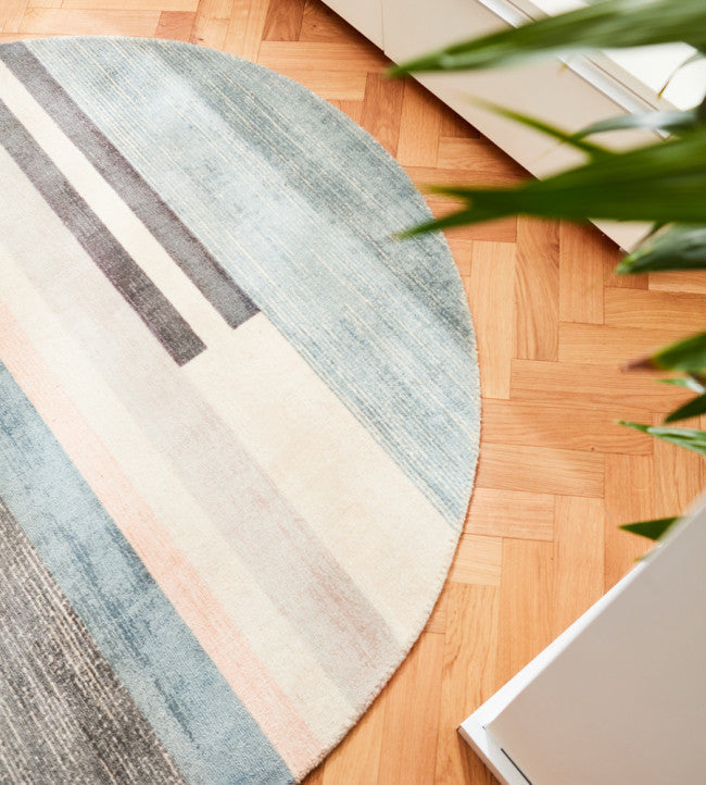 Vloerkleed Scion Parwa Round Dusky Hues (outlet)