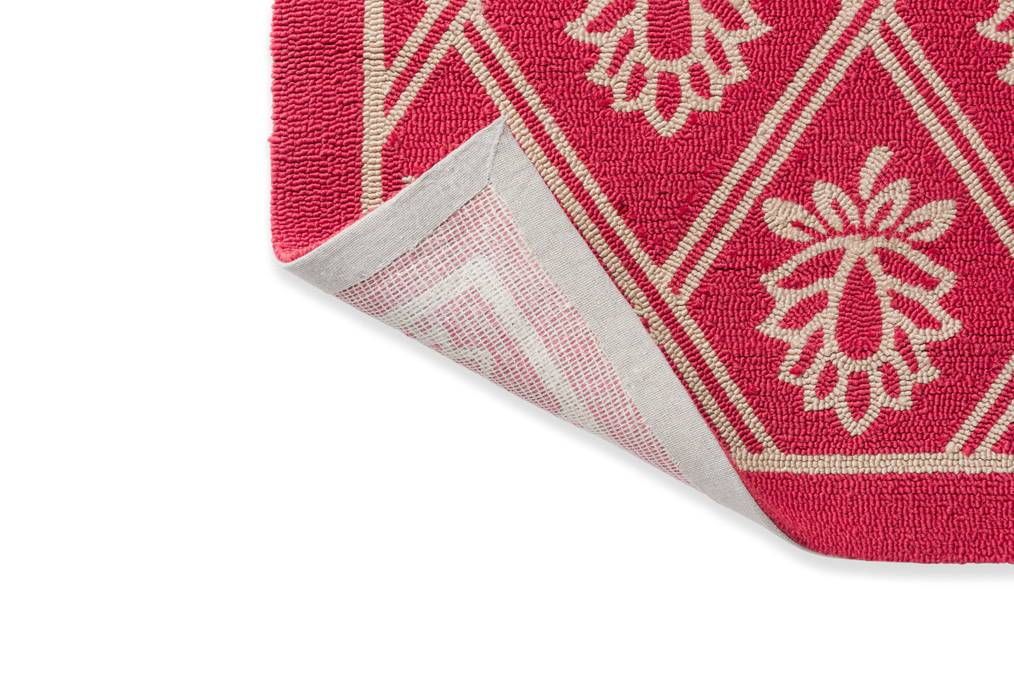 Vloerkleed Laura Ashley Porchester Poppy Red Outdoor