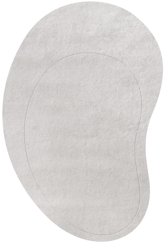 Vloerkleed Layered Residue New Pearl Wool Rug