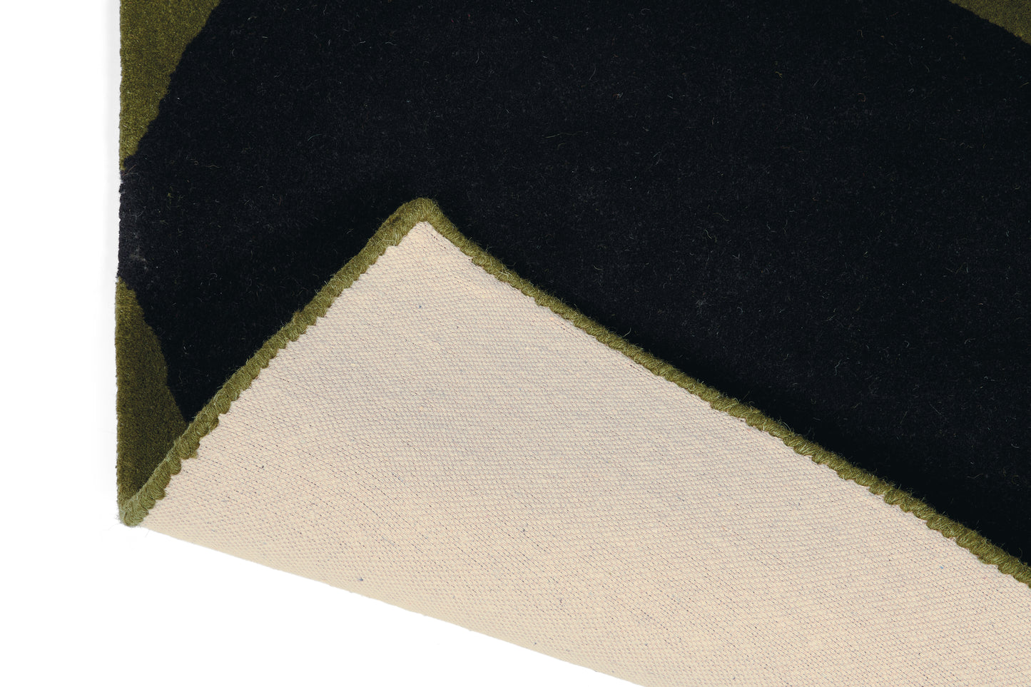 Laagpolig vloerkleed Orla Kiely Stem Black 59803