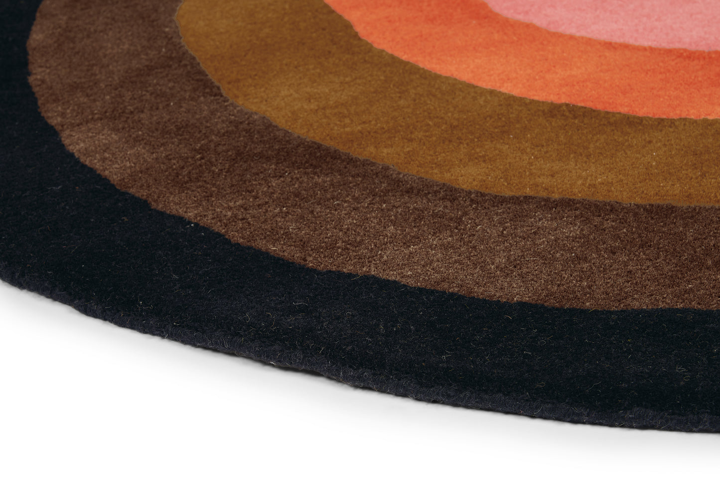 Rond vloerkleed Orla Kiely Sunflow Pink 60005