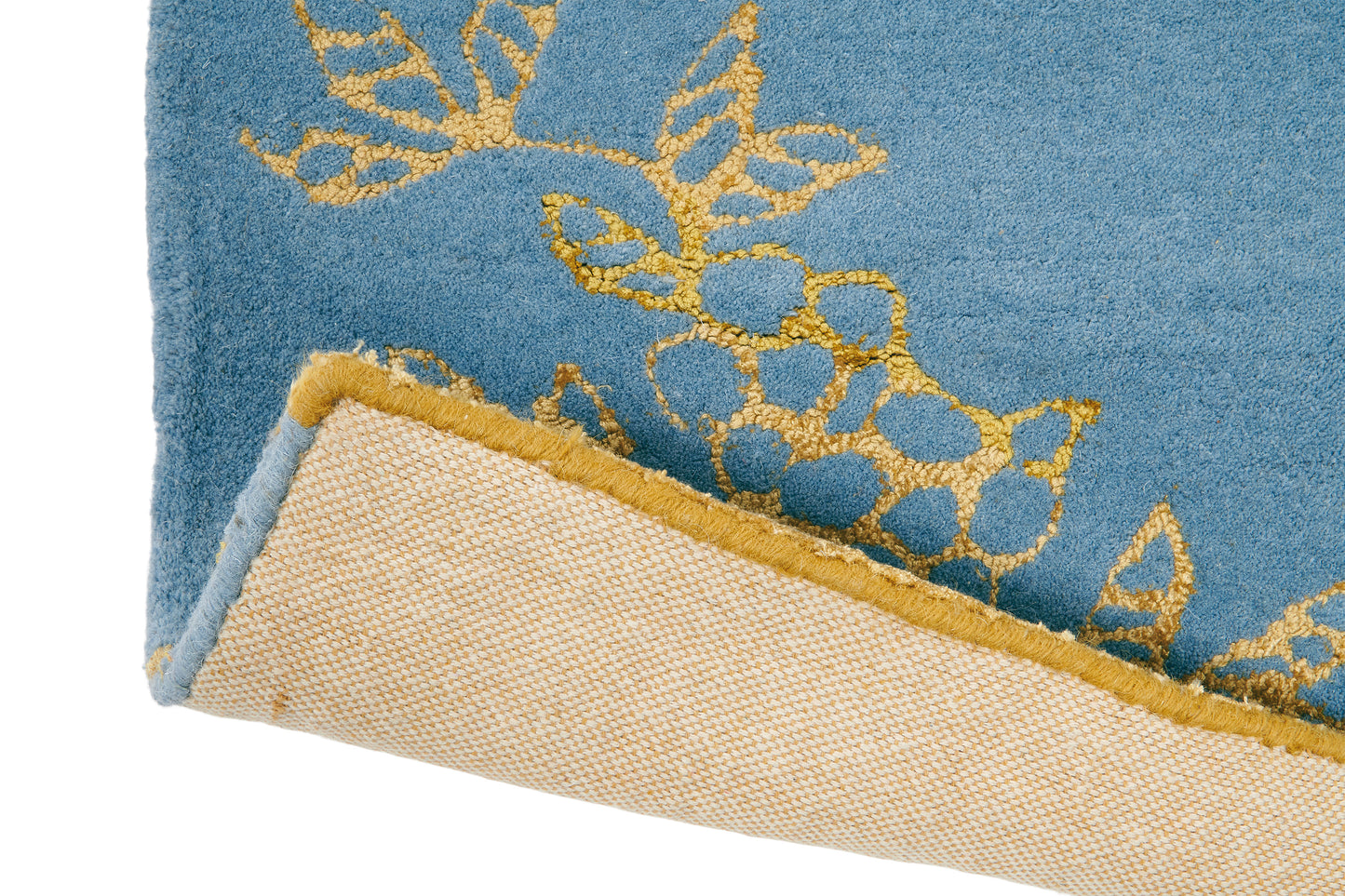 Laagpolig vloerkleed Wedgwood Tonquin Blue 37008