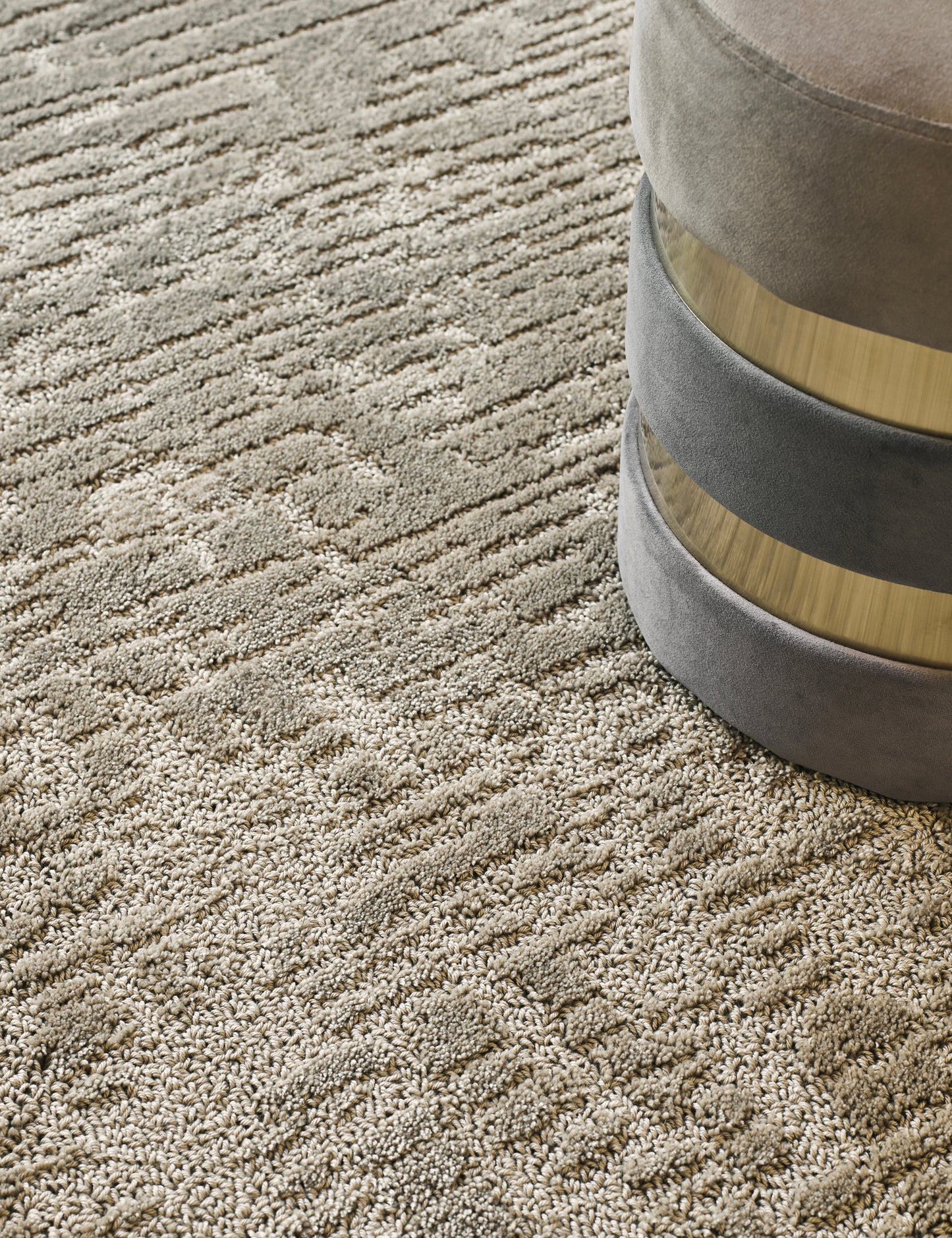 Vloerkleed Brink en Campman Twinset Urban Shiitake