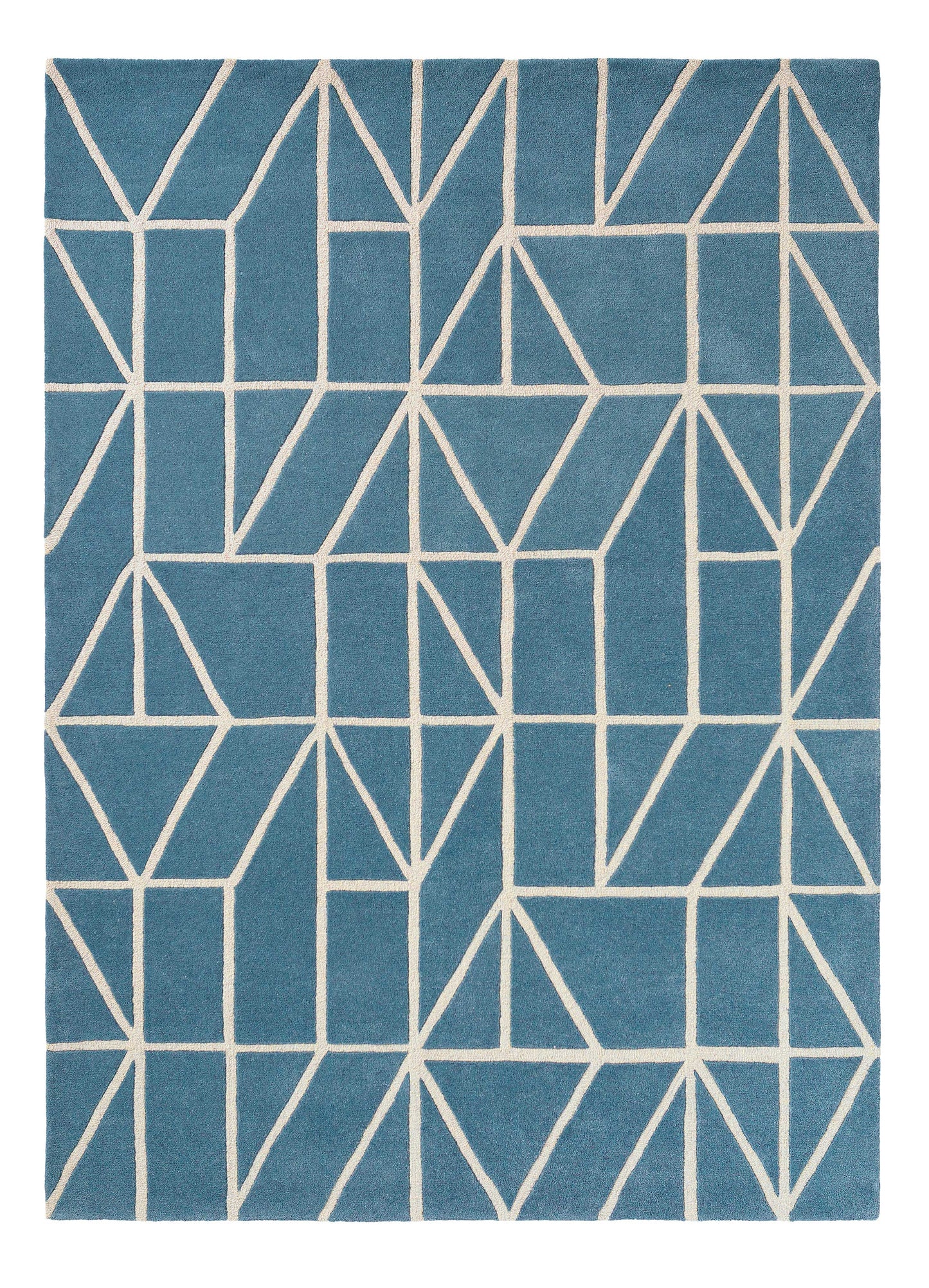 Laagpolig vloerkleed Scion Viso Denim 24008
