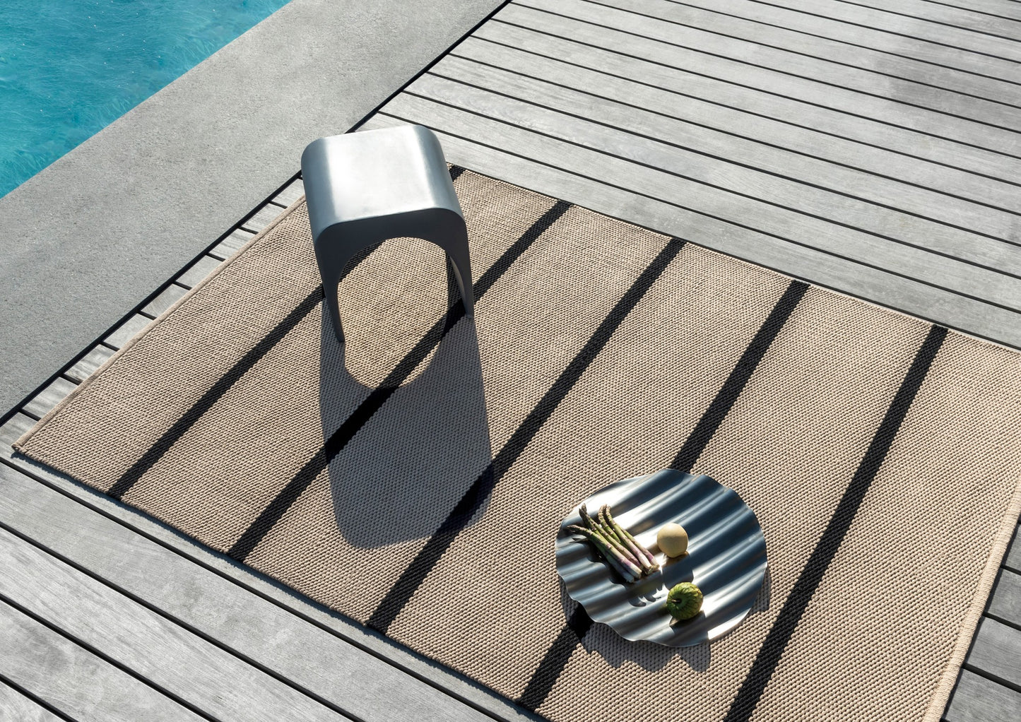 Vloerkleed Brink en Campman Deck Charcoal Black 496805
