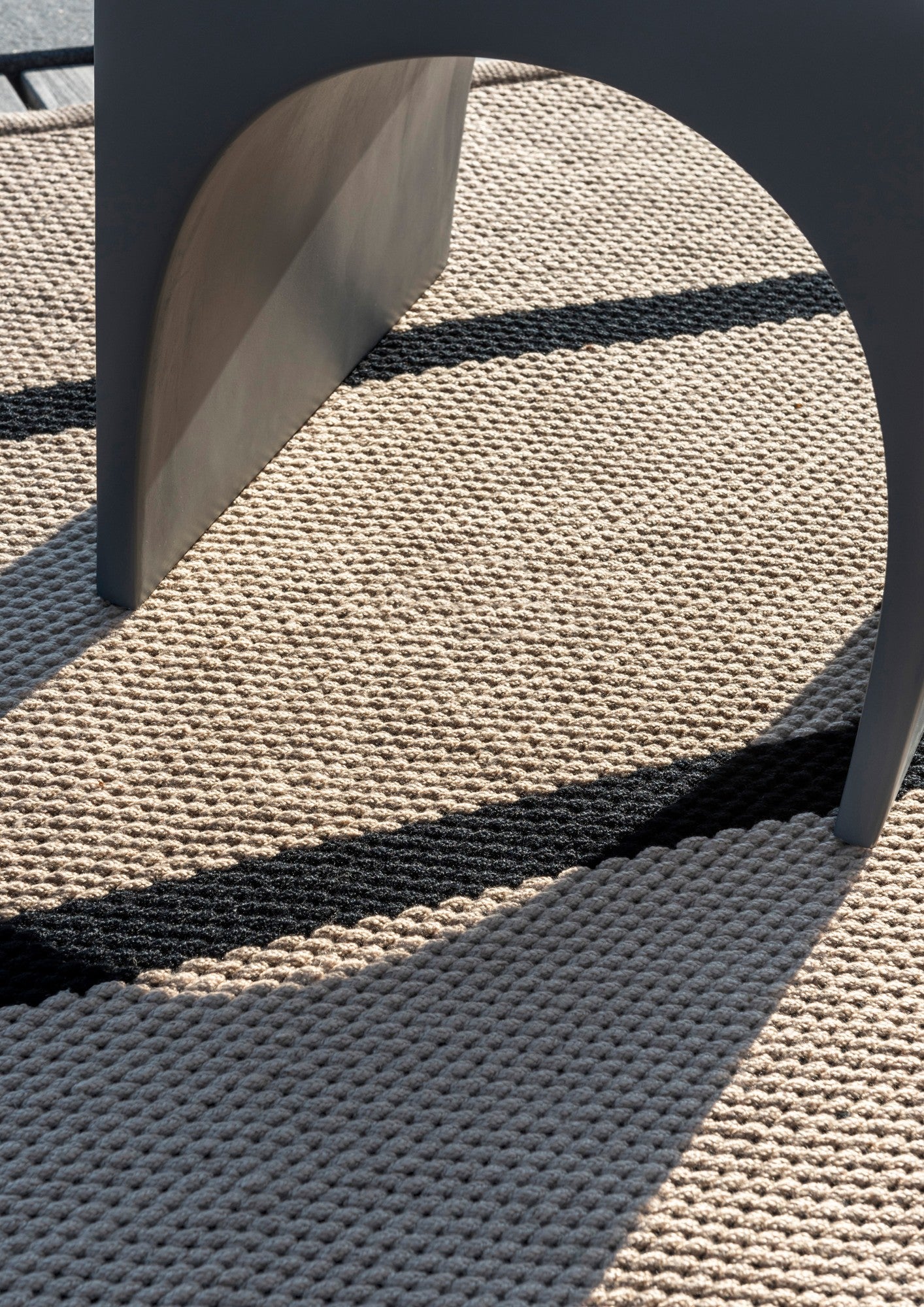 Vloerkleed Brink en Campman Deck Charcoal Black 496805