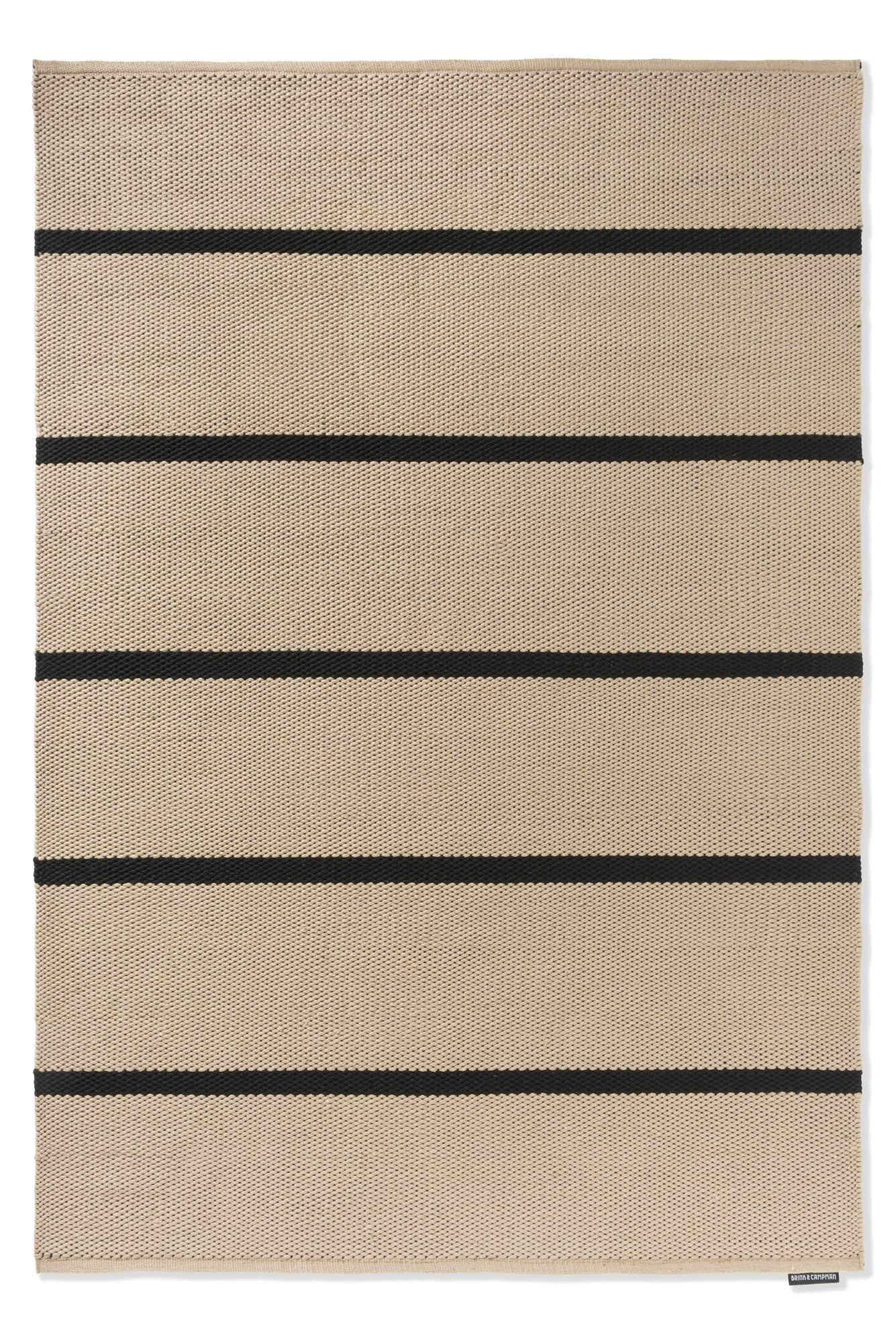 Vloerkleed Brink en Campman Deck Charcoal Black 496805