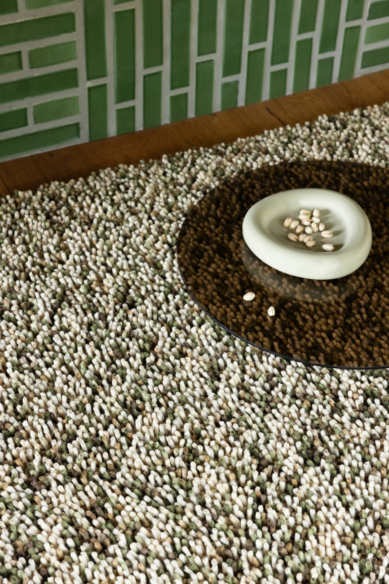 Vloerkleed Brink en Campman Dots Moss 170537