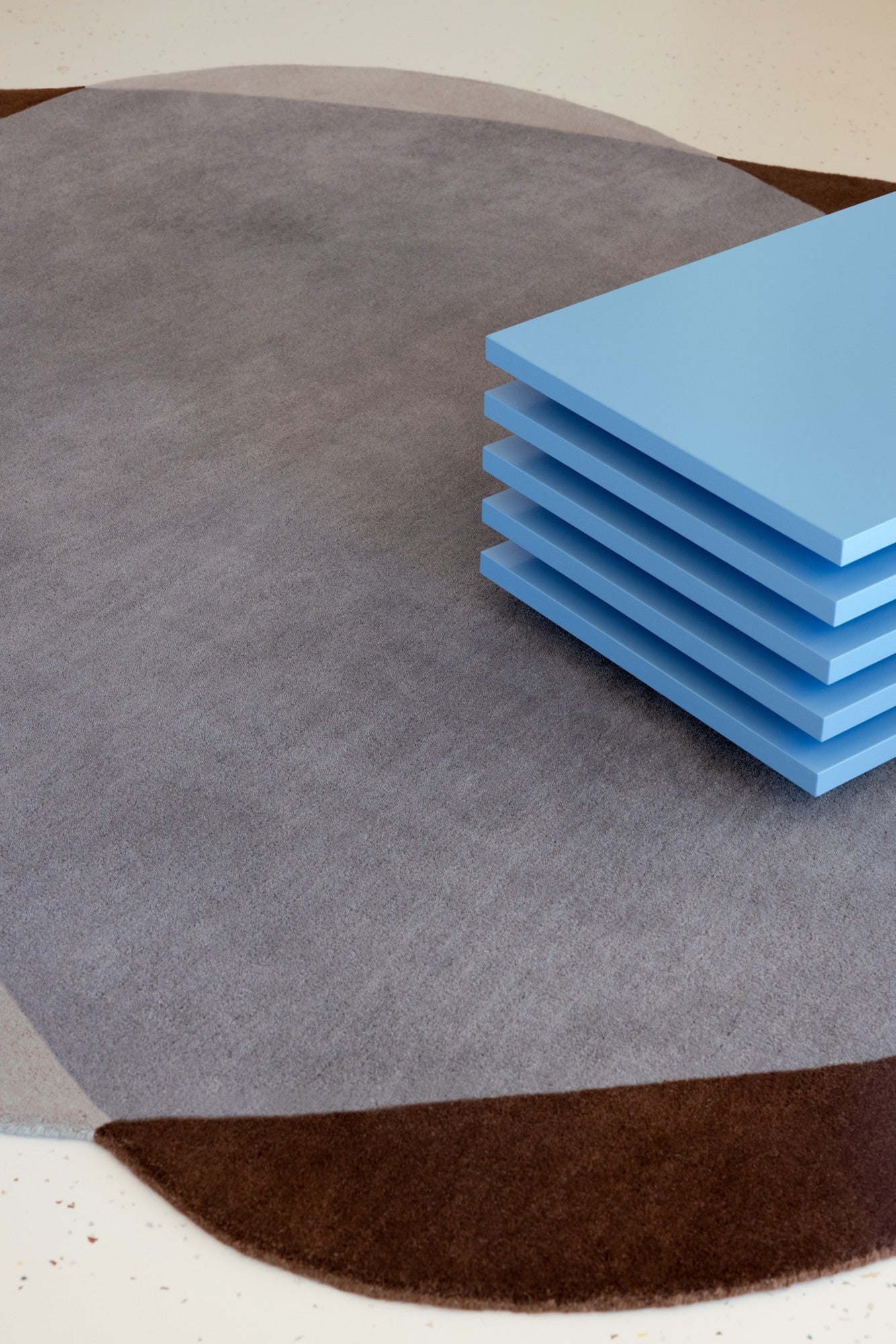 Vloerkleed Brink en Campman Element Chad Brown Blue 087705