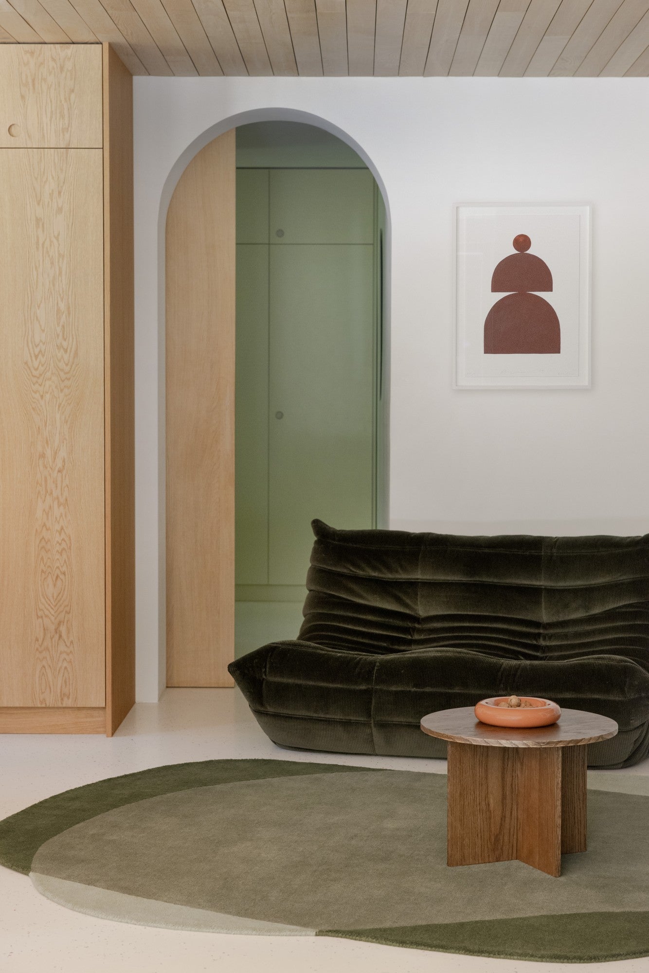 Vloerkleed Brink en Campman Element Moore Moss 087807