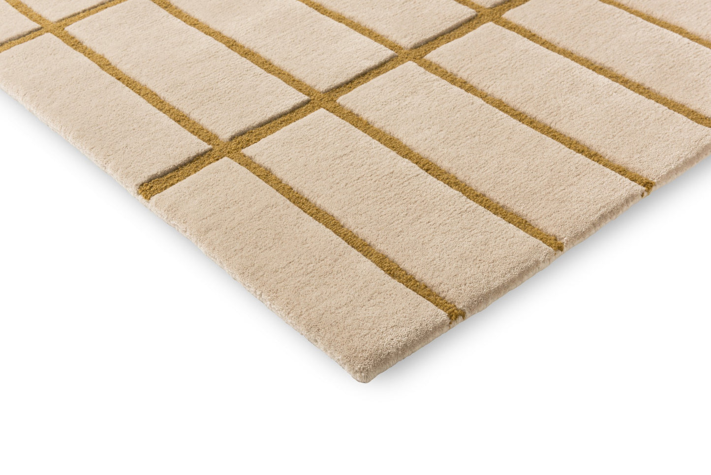 Vloerkleed Marimekko Tiiliskivi Bronze Yellow 132906