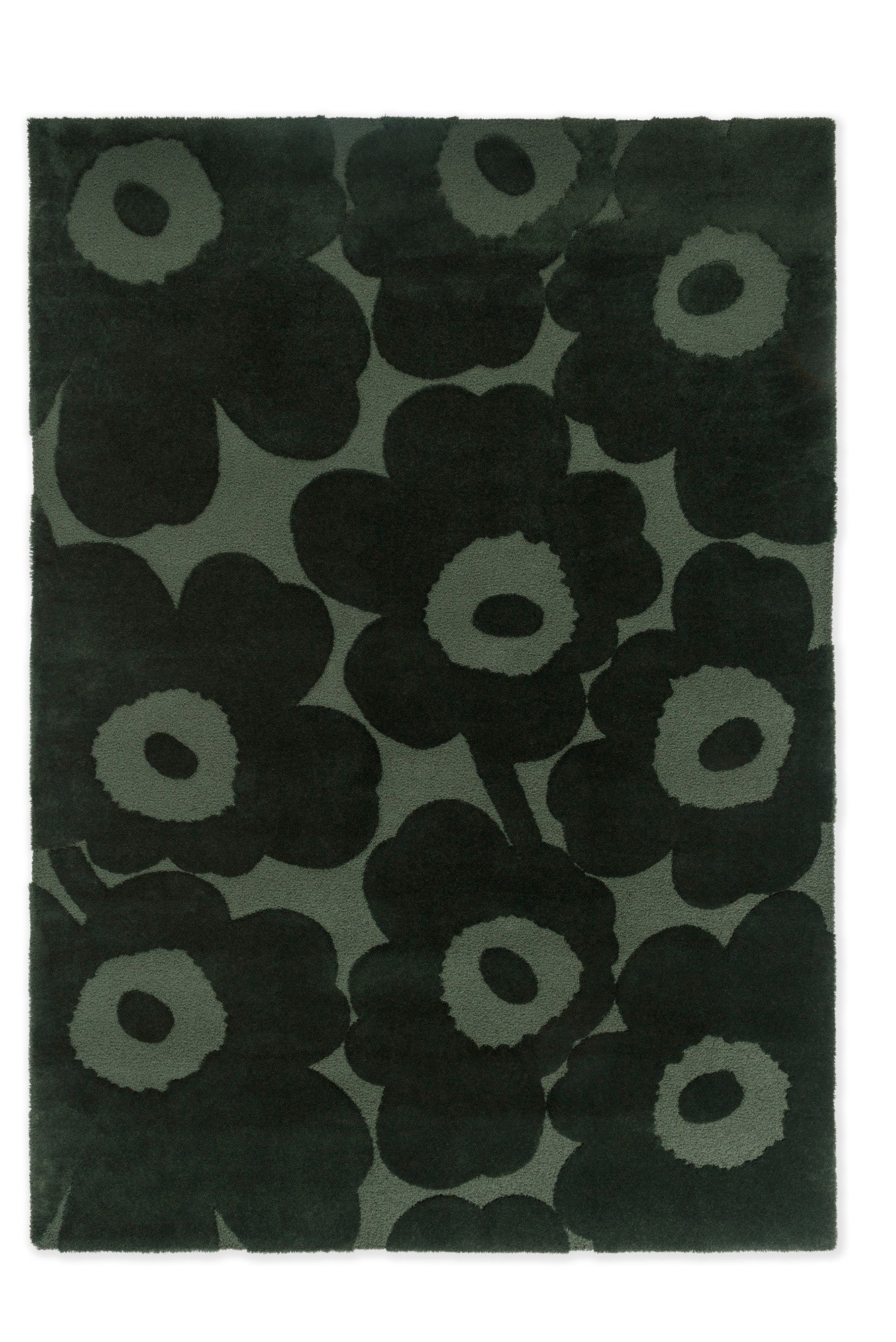 Vloerkleed Marimekko Unikko Dark green 132207