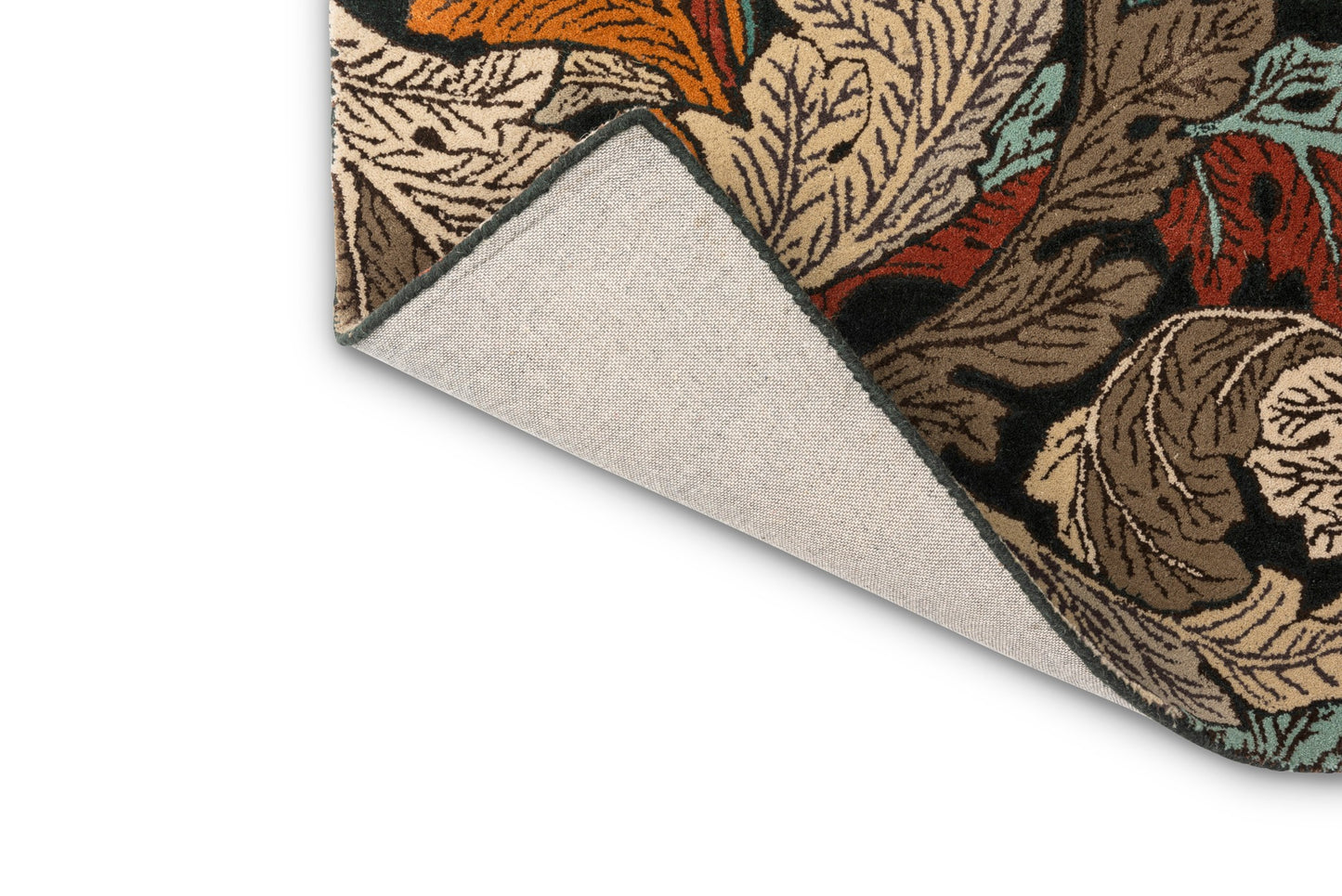 Laagpolig vloerkleed Morris & Co Acanthus Forest 126900