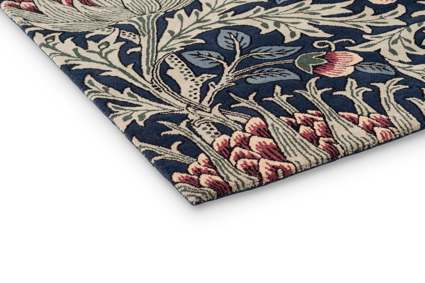 Laagpolig vloerkleed Morris & Co Artichoke Mineral 127108