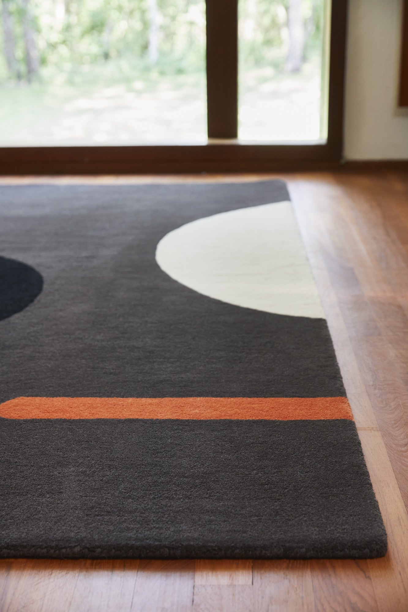 Vloerkleed Orla Kiely Geo Flower Graphite 060605