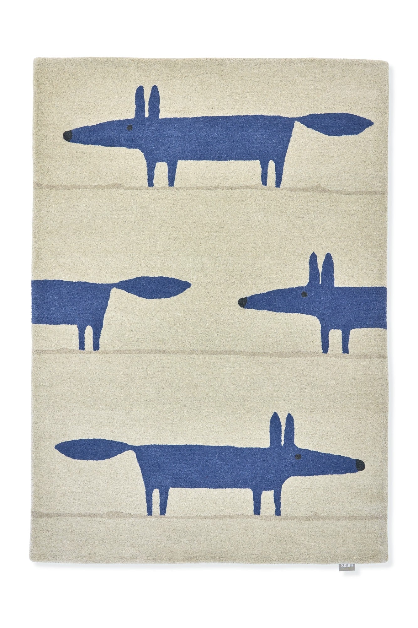 Vloerkleed Scion Mr Fox Pebble Denim 025328