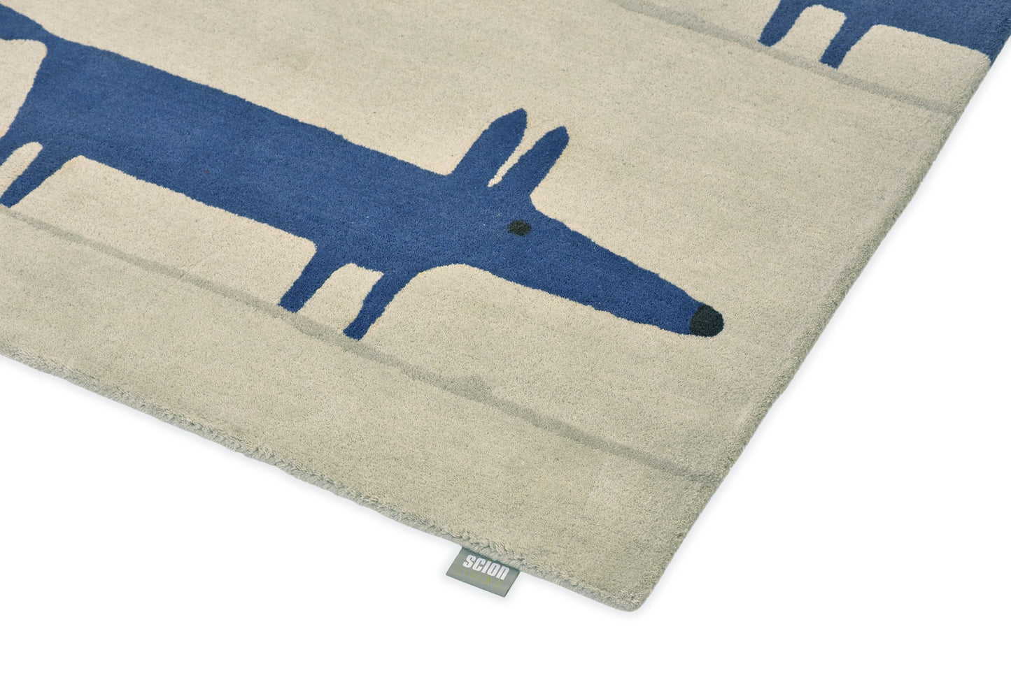 Vloerkleed Scion Mr Fox Pebble Denim 025328