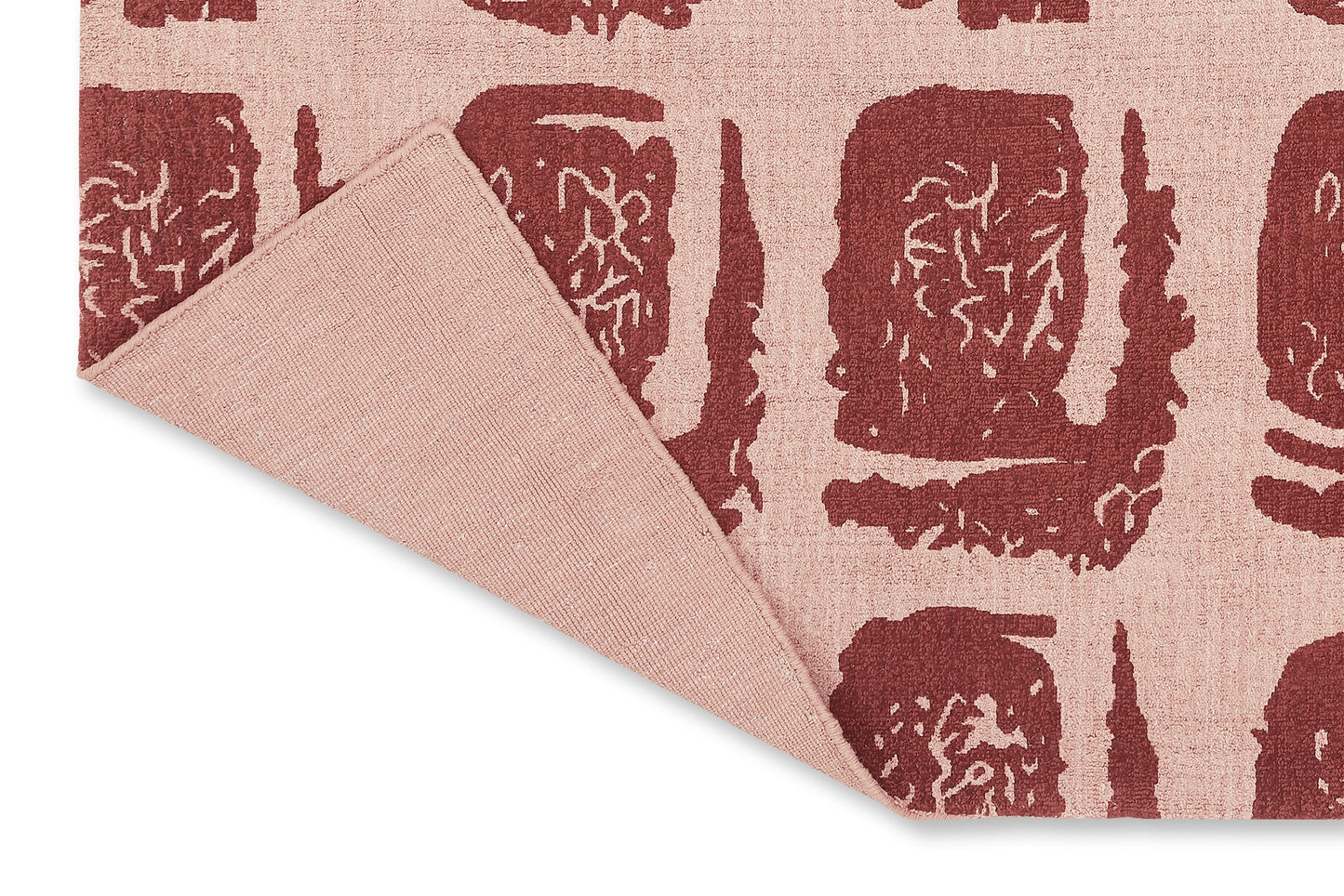 Vloerkleed Ted Baker Woodblock Red 163003
