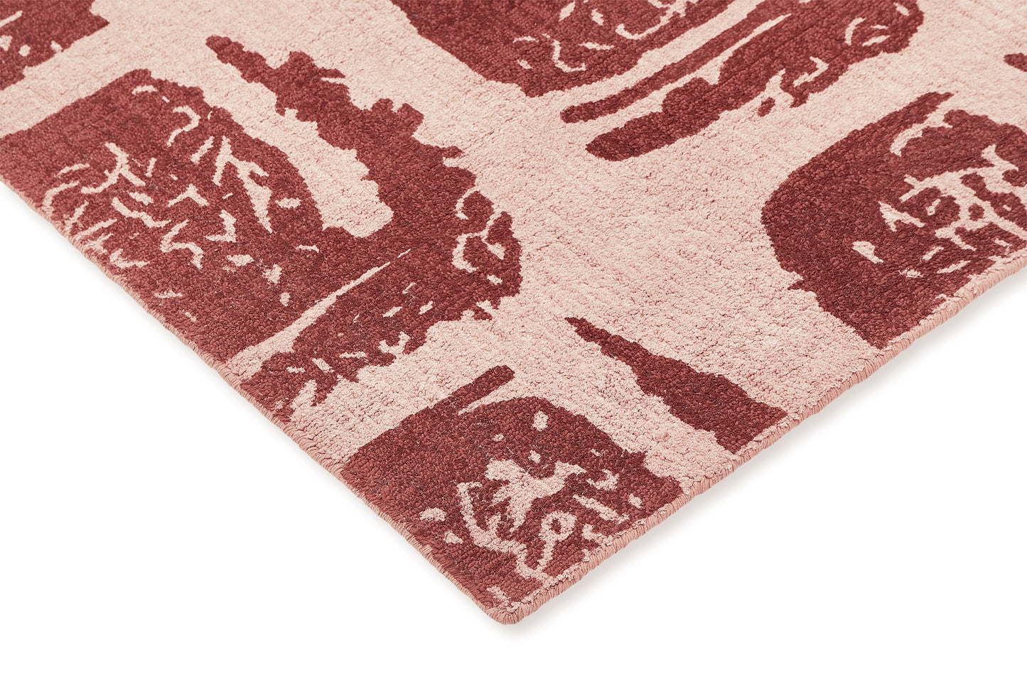 Vloerkleed Ted Baker Woodblock Red 163003