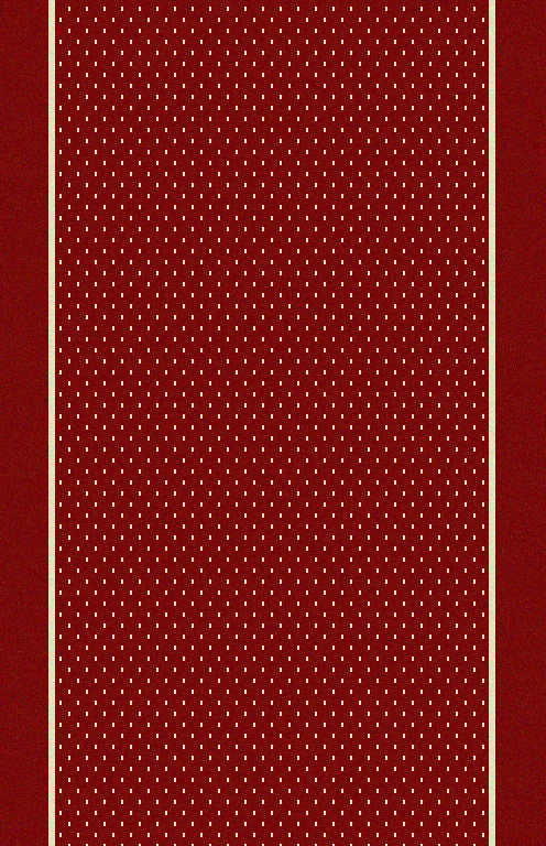 Traploper Louis de Poortere Richelieu Escalier Rood