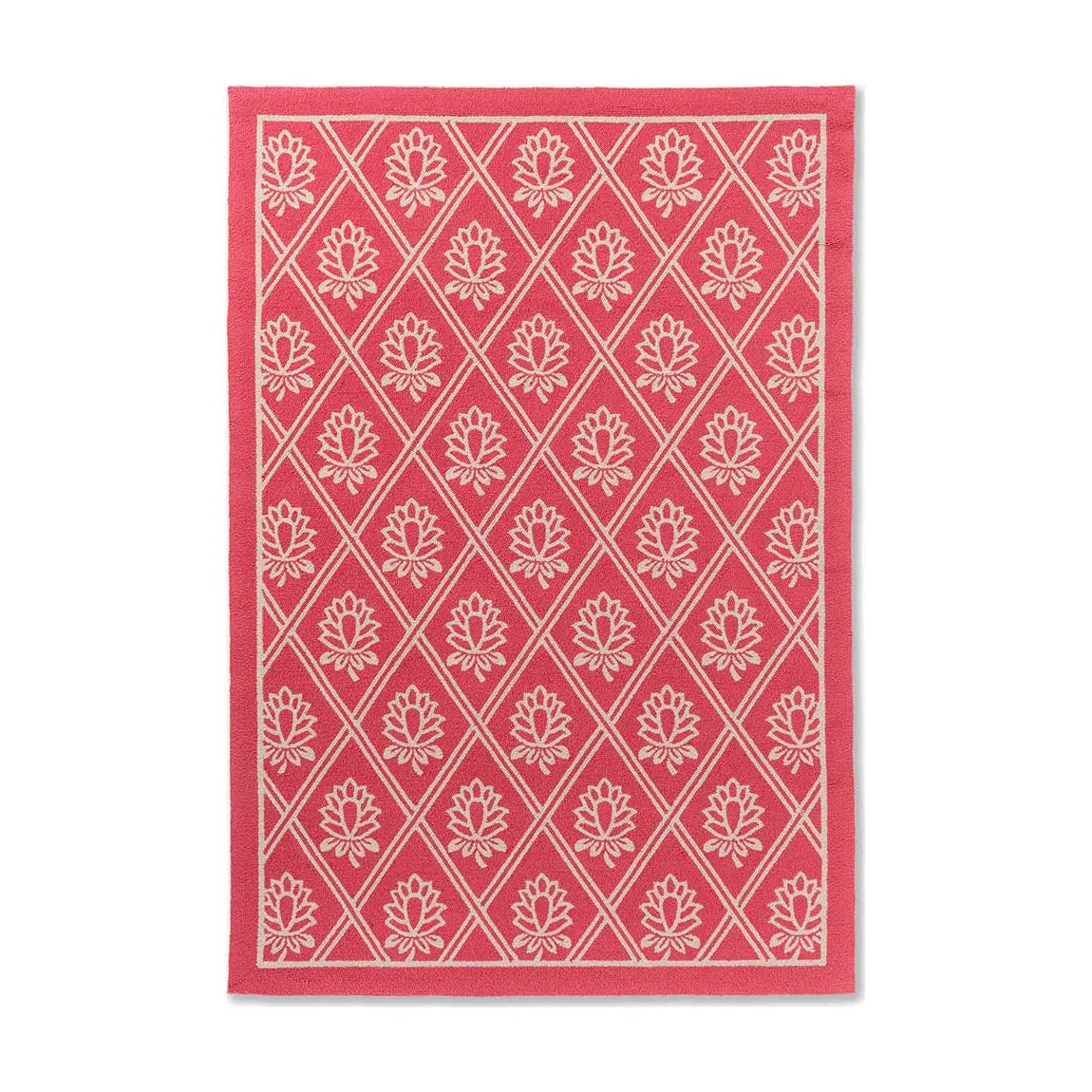 Vloerkleed Laura Ashley Porchester Poppy Red Outdoor