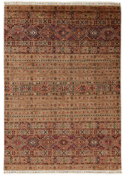 Handgeknoopt Oosters Tapijt | Unique Shall 15260 (voorraad)