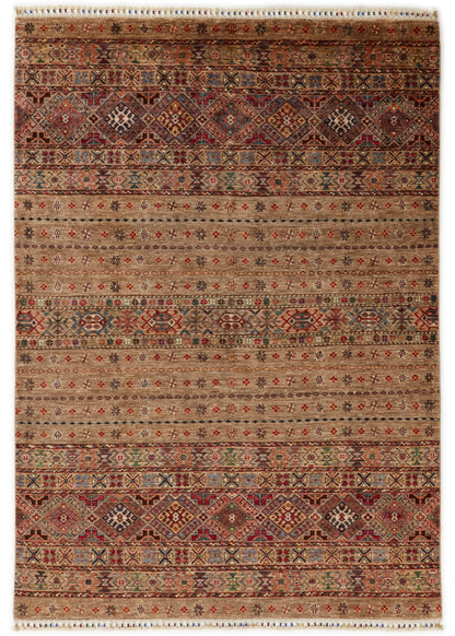 Handgeknoopt Oosters Tapijt | Unique Shall 15260 (voorraad)