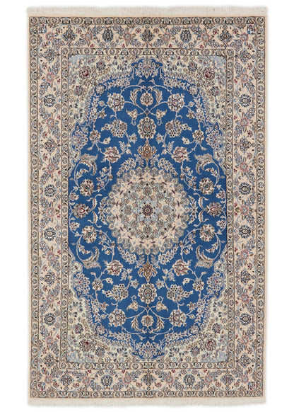 Handgeknoopt Oosters Tapijt | Unique Nain 98424 (voorraad)