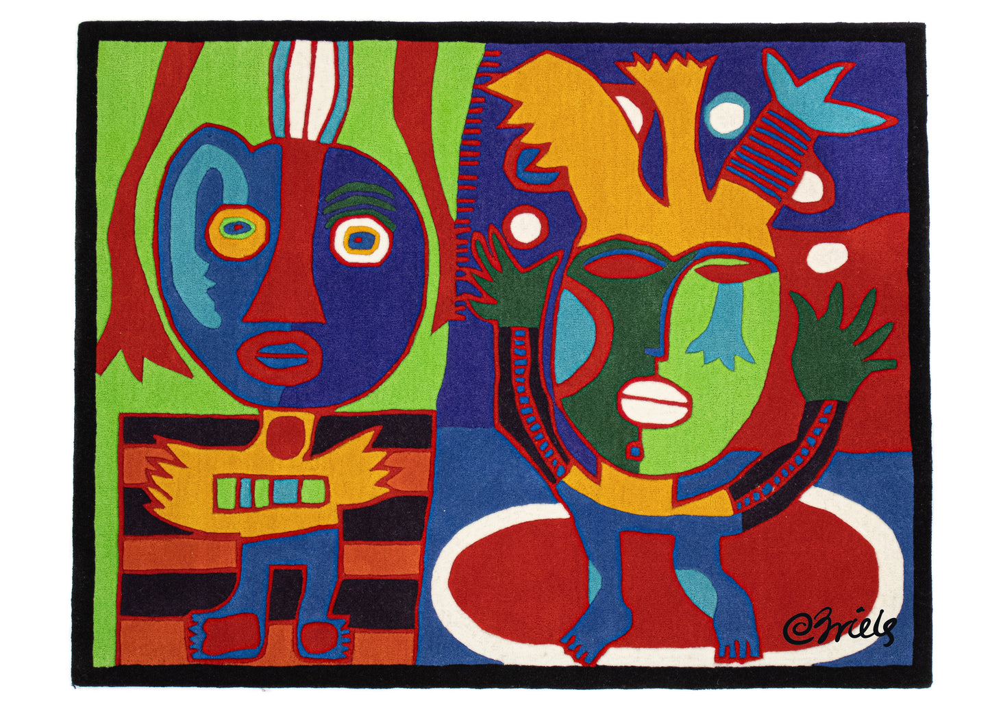 Vloerkleed MOMO Rugs Art | Clemens Briels | Dos Merengues