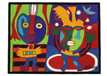 Vloerkleed MOMO Rugs Art | Clemens Briels | Dos Merengues