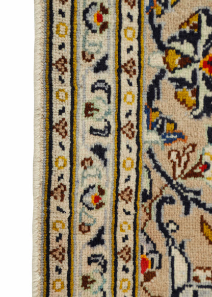 Handgeknoopt Oosters Tapijt | Unique Keshan Fine 11224 (voorraad)