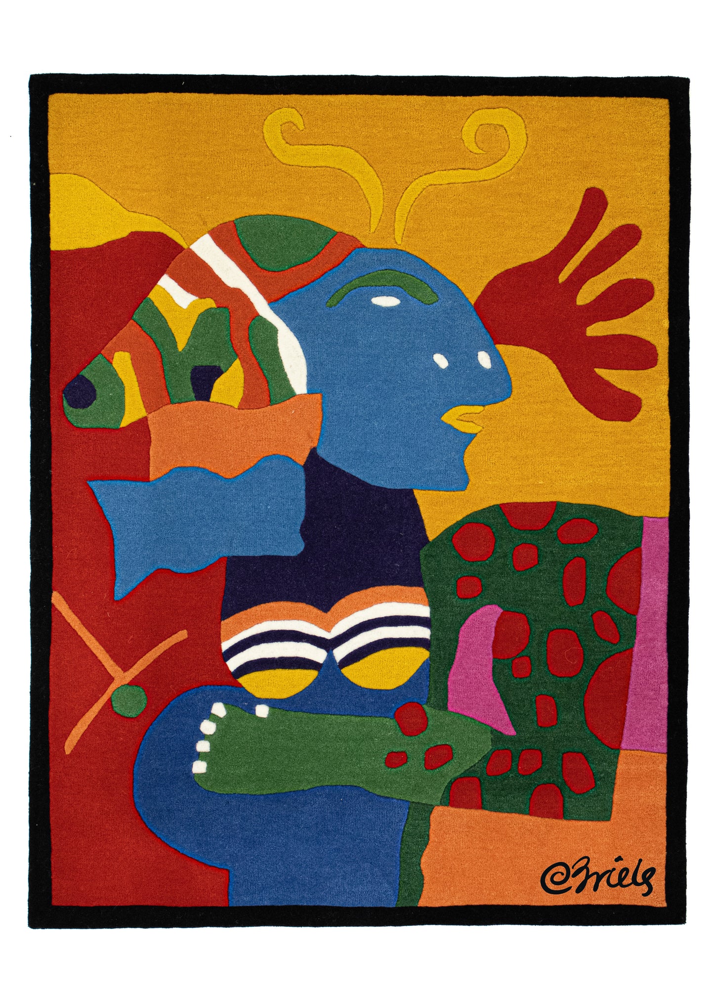 Vloerkleed MOMO Rugs Art | Clemens Briels | Images des sources inconnues deux