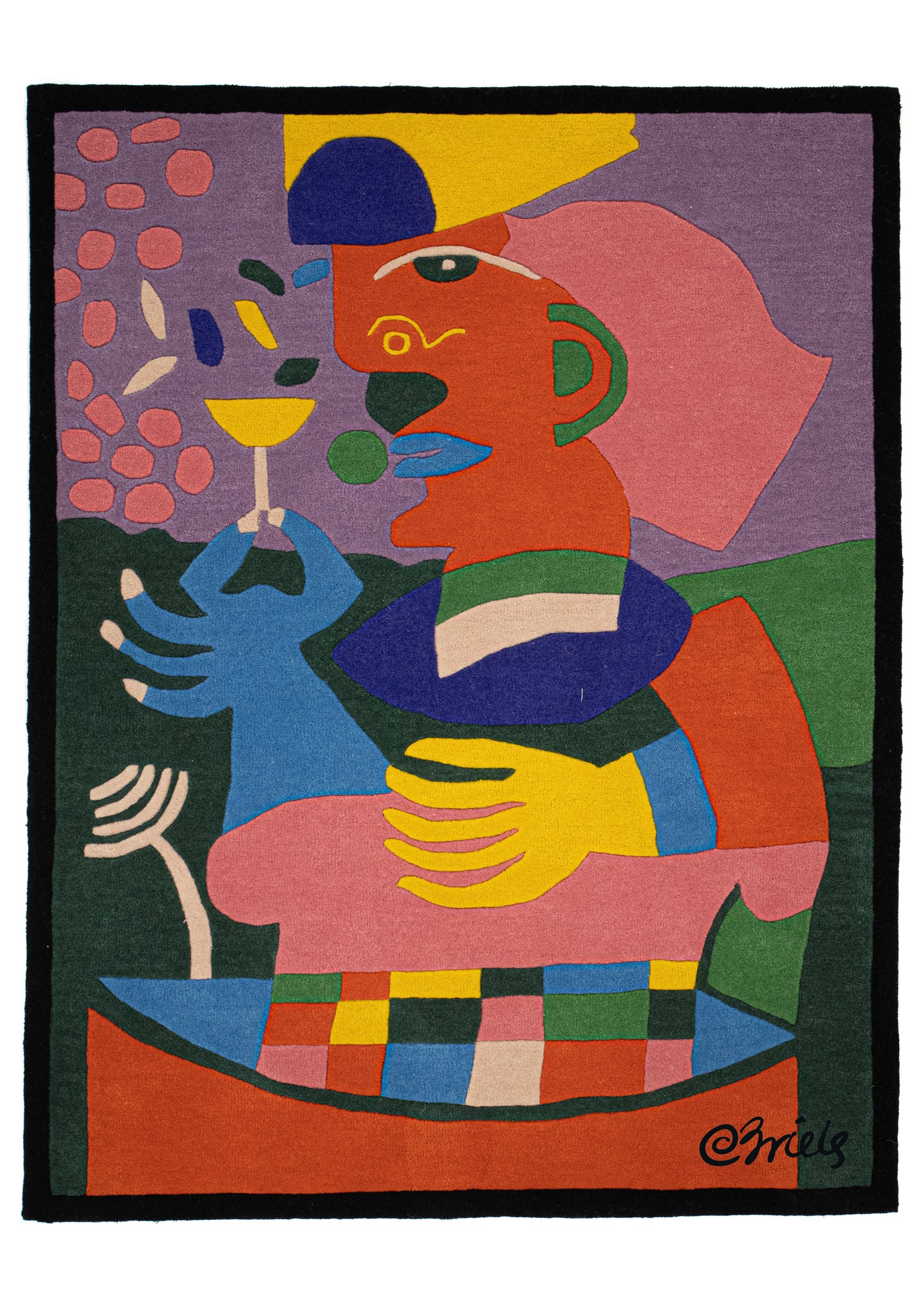 Vloerkleed MOMO Rugs Art | Clemens Briels | Catador de vinos