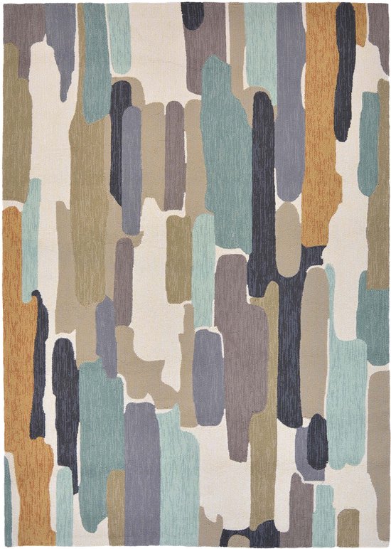 Vloerkleed Harlequin Trattino-Sea Glass outdoor 444804